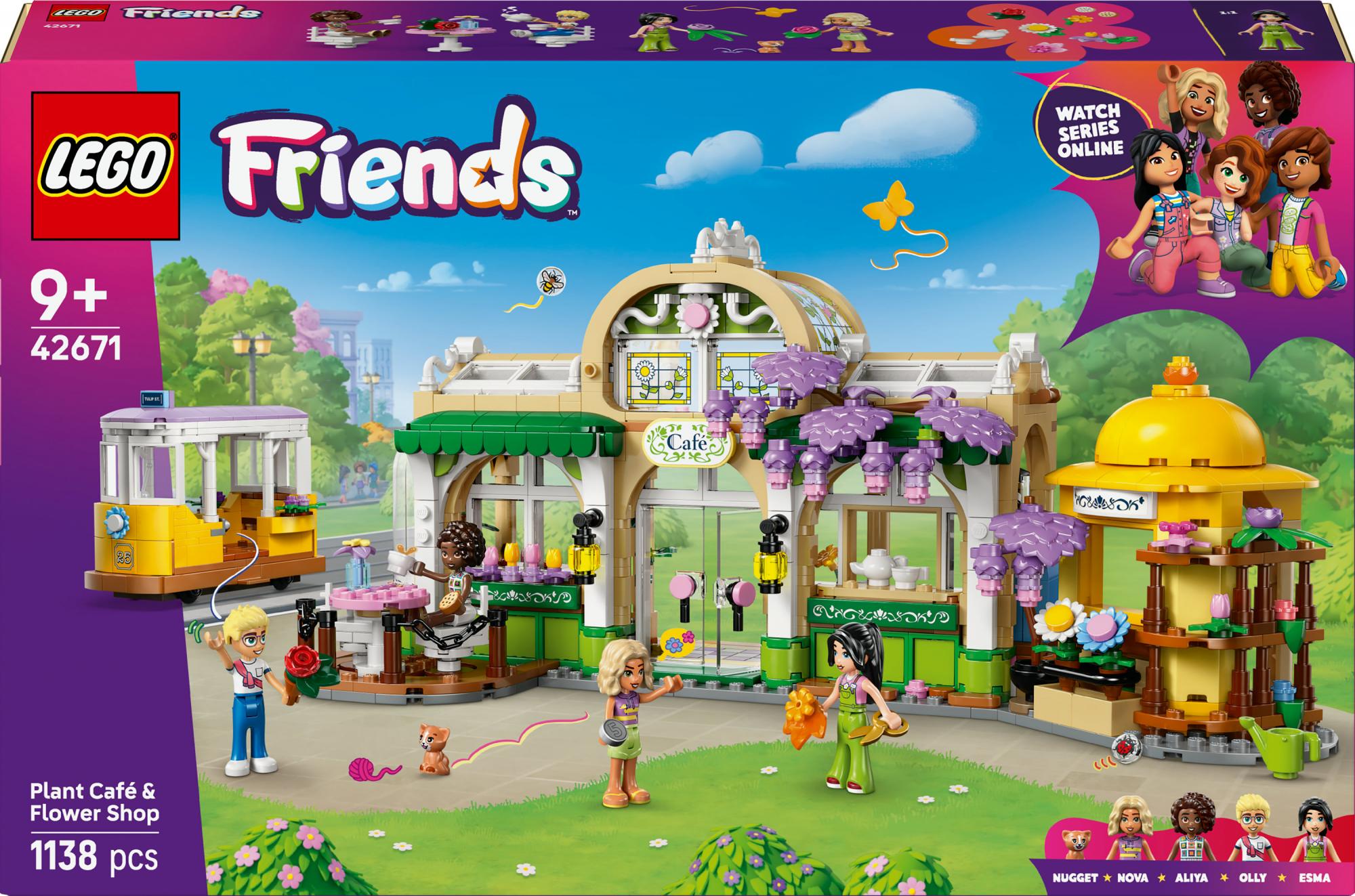 Lego 42671 Friends Plant Cafe And Flower Kiosk - Geekd.dk