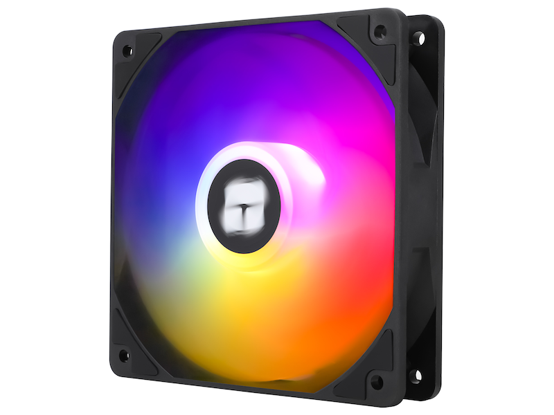Thermalright Tl-c12c-s Argb Black - 120mm Fan Kabinet Blæser - Geekd.dk