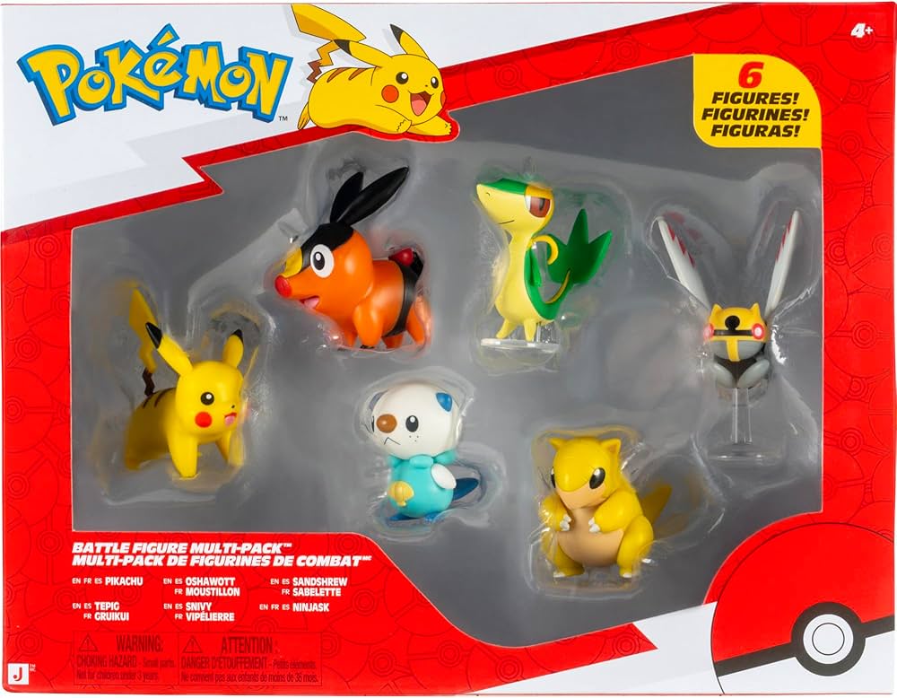 Pokémon - Battle Figure 6 Pk - Geekd.dk