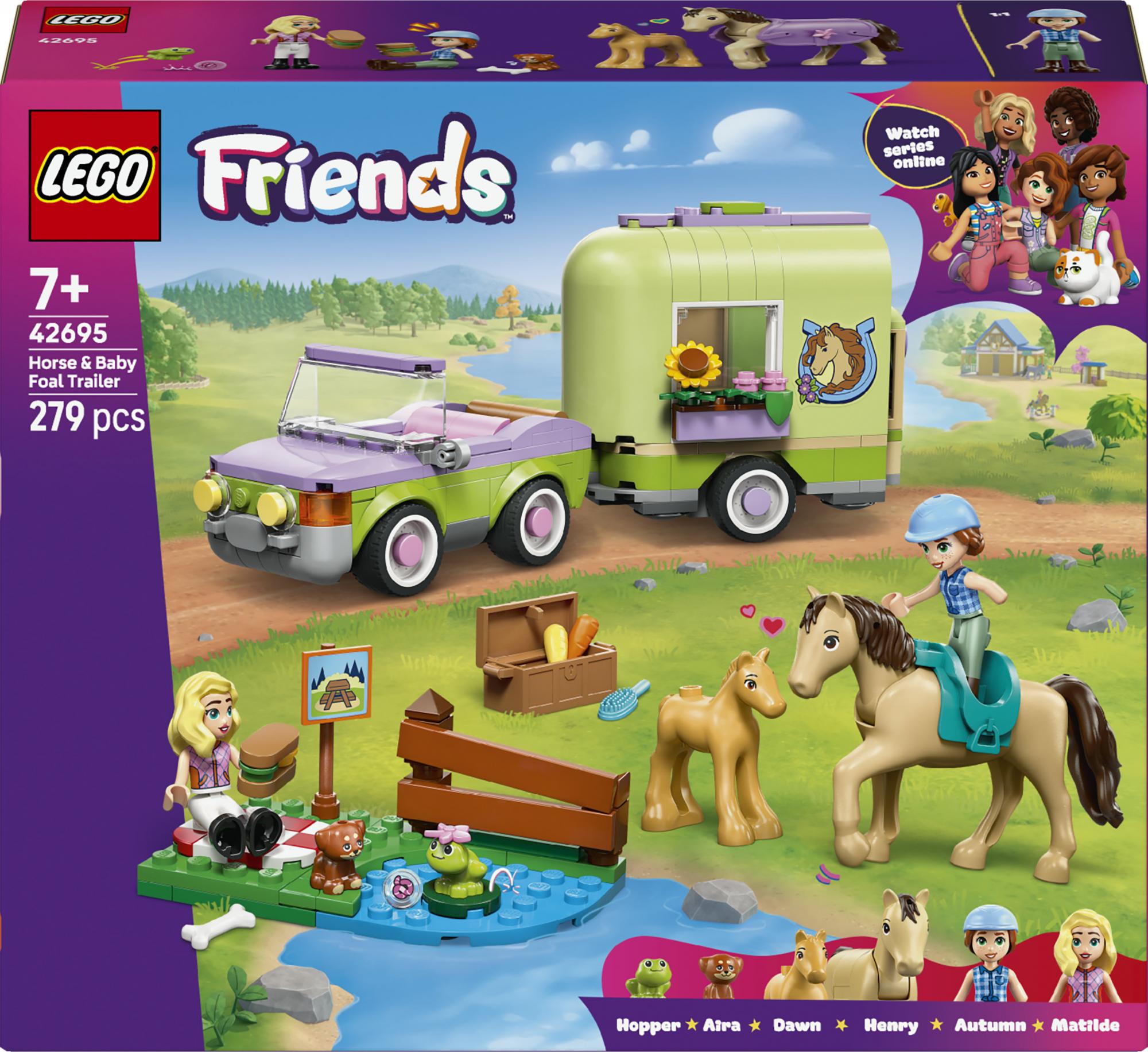 Lego Friends Hest Og Føl Trailer - Geekd.dk