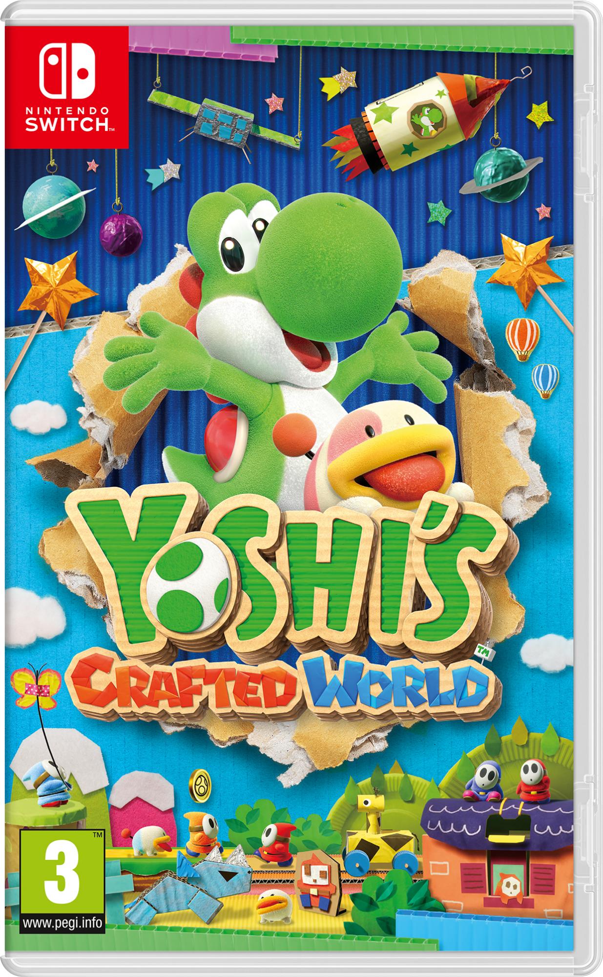 Yoshi's Crafted World (uk4) Nintendo Switch Spil - Geekd.dk