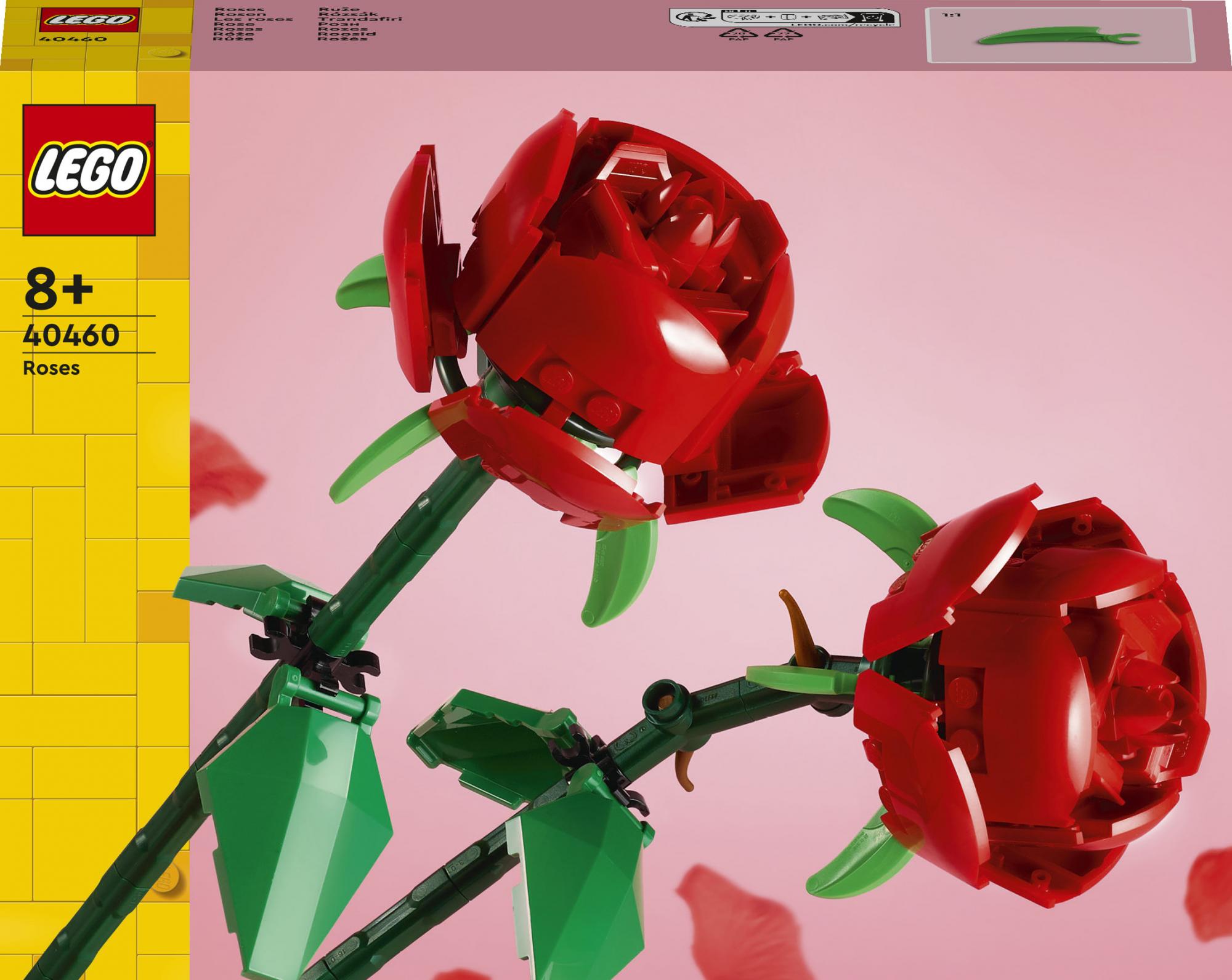 Lego Botanicals  -  Roser - Geekd.dk