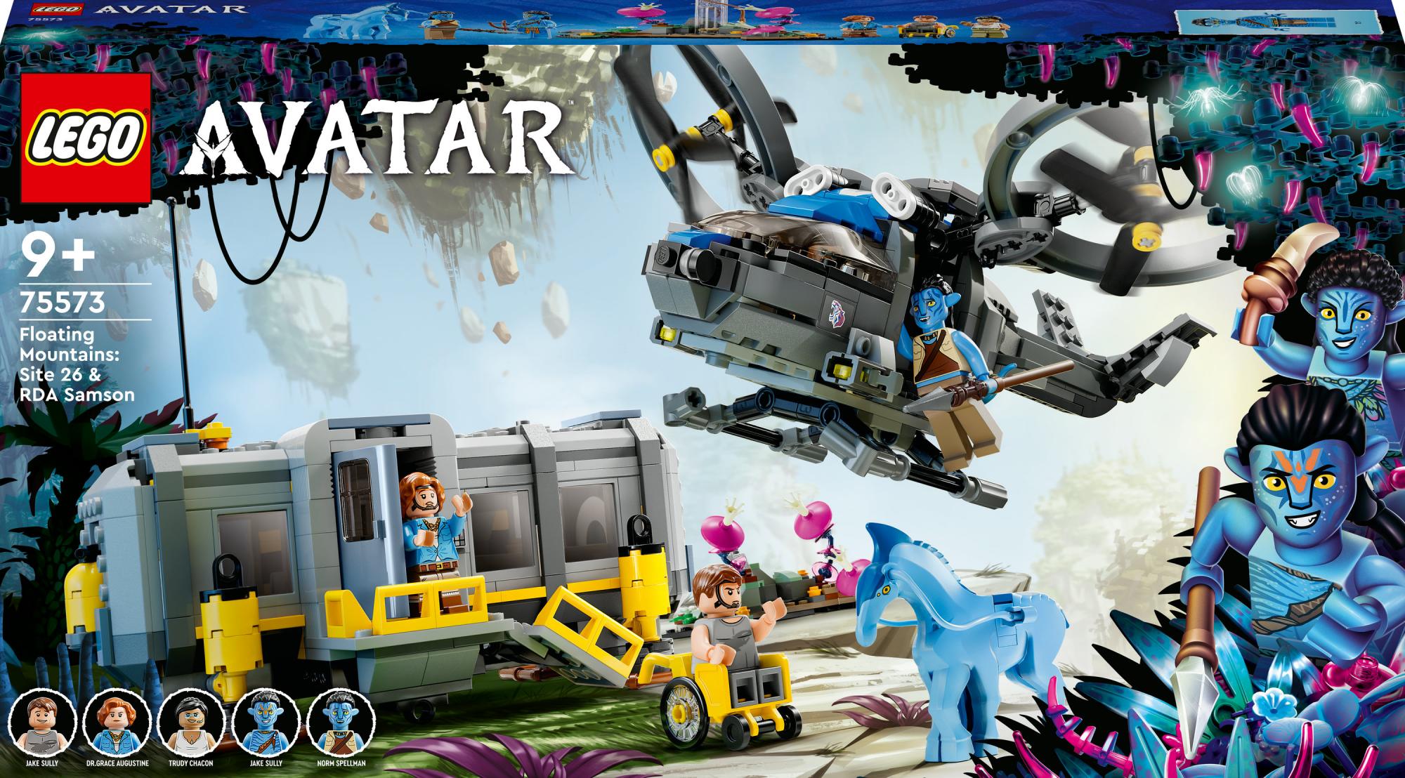Lego 75573 Avatar Floating Mountains: Site 26 And Rda Samson - Geekd.dk