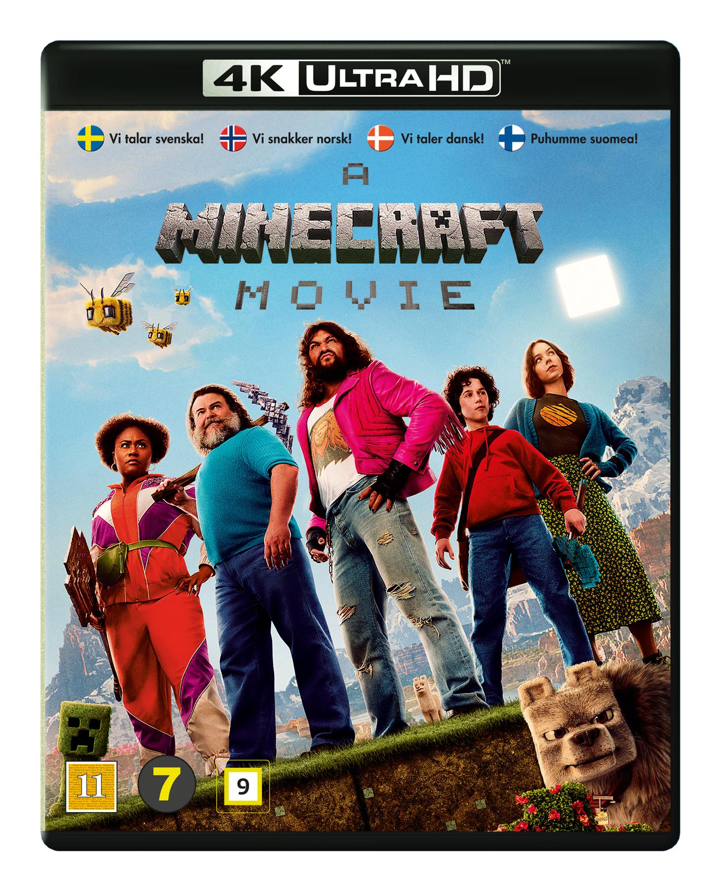 A Minecraft Movie - 4k Blu-ray Film - Geekd.dk