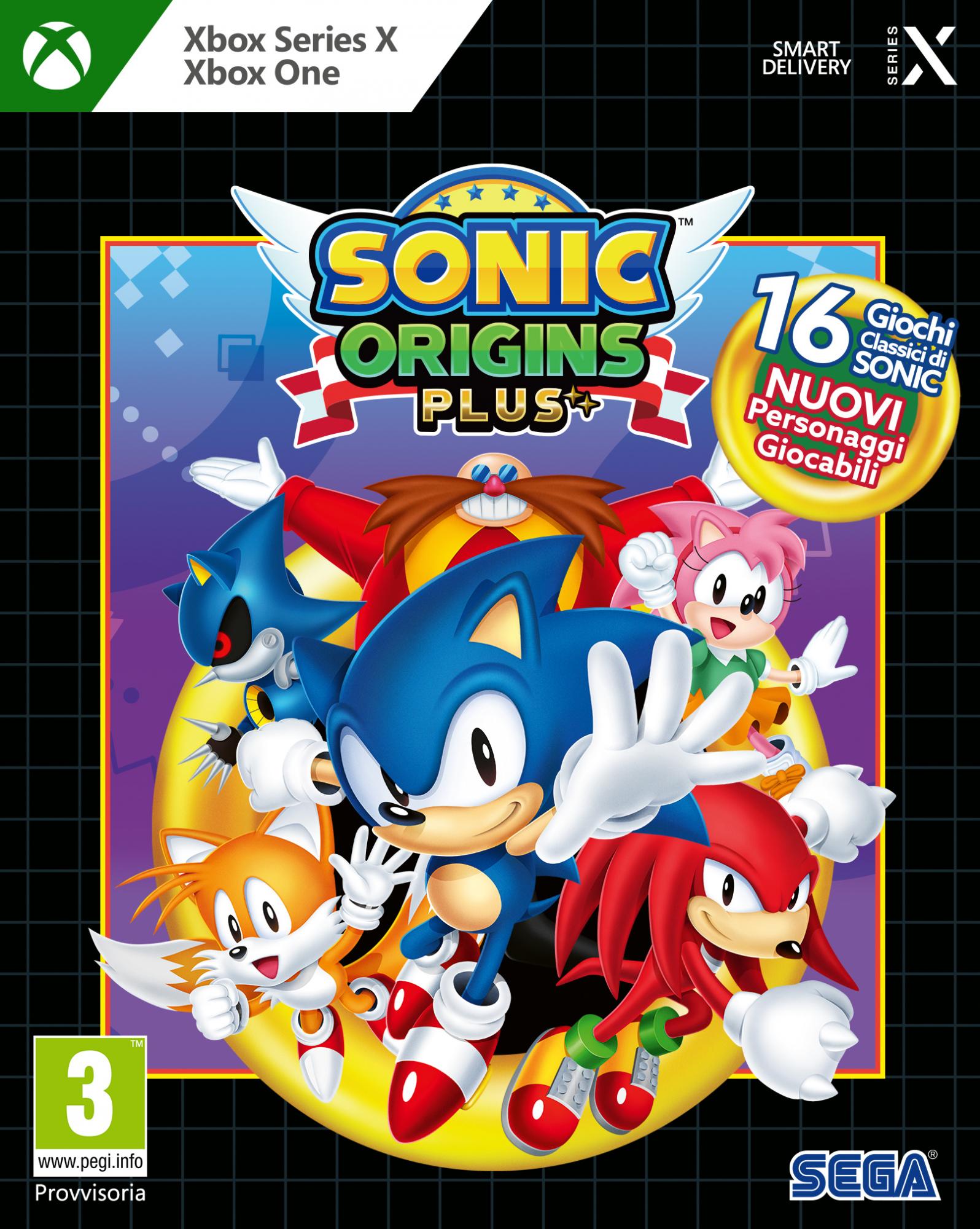 Sonic Origins Plus (day One Edition) - Xbox Series X Xbox Series X Spil - Geekd.dk