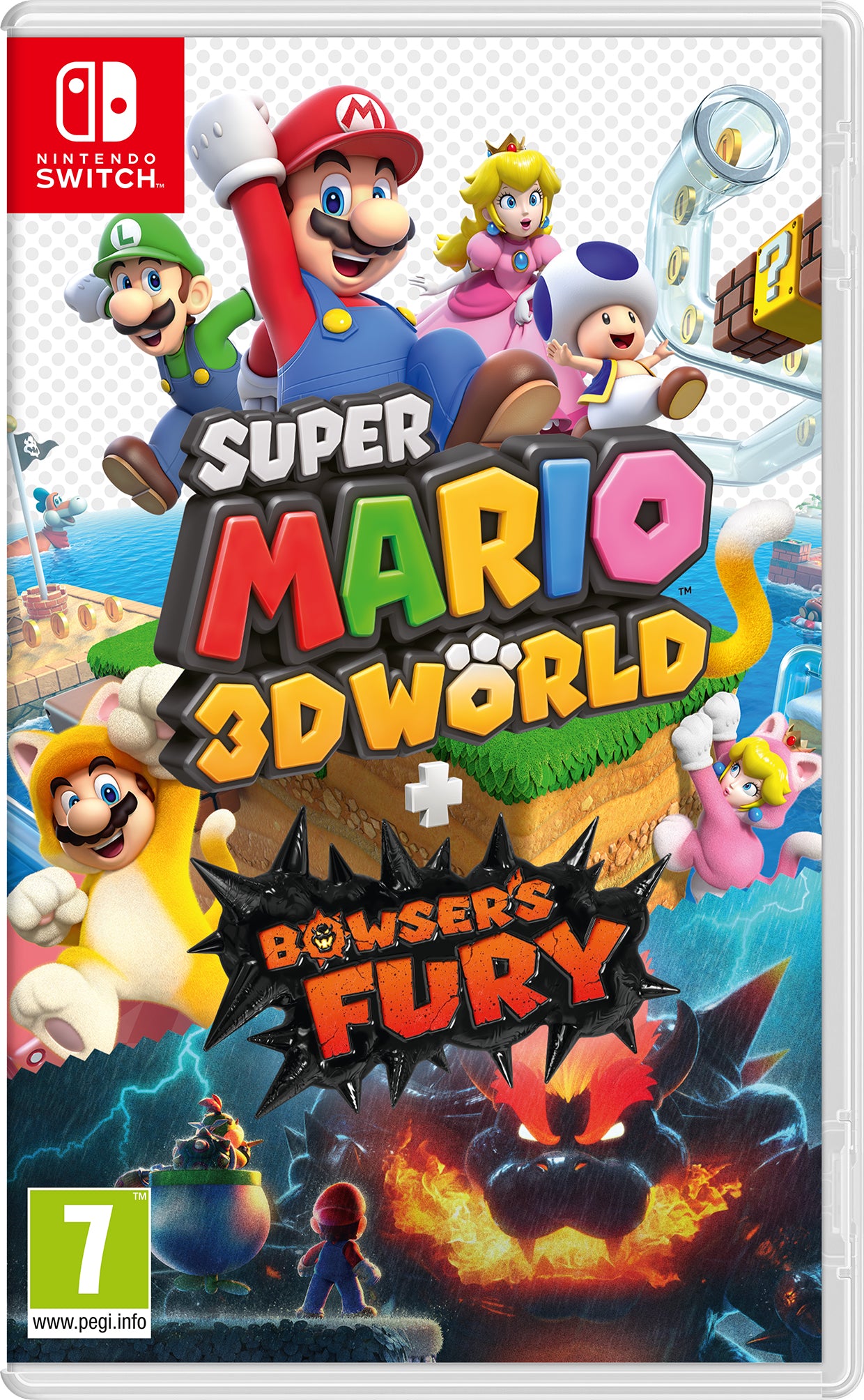 Super Mario 3d World + Bowser's Fury - Nintendo Switch Nintendo Switch Spil - Geekd.dk