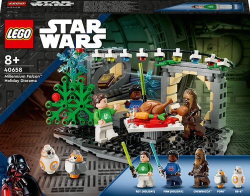 Lego - Star Wars Tm - Millennium Falconâ¢ Holiday Diorama - Geekd.dk