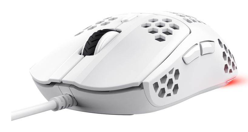 Trust Gxt928w Helox Letvægts Mus - Hvid - Geekd.dk