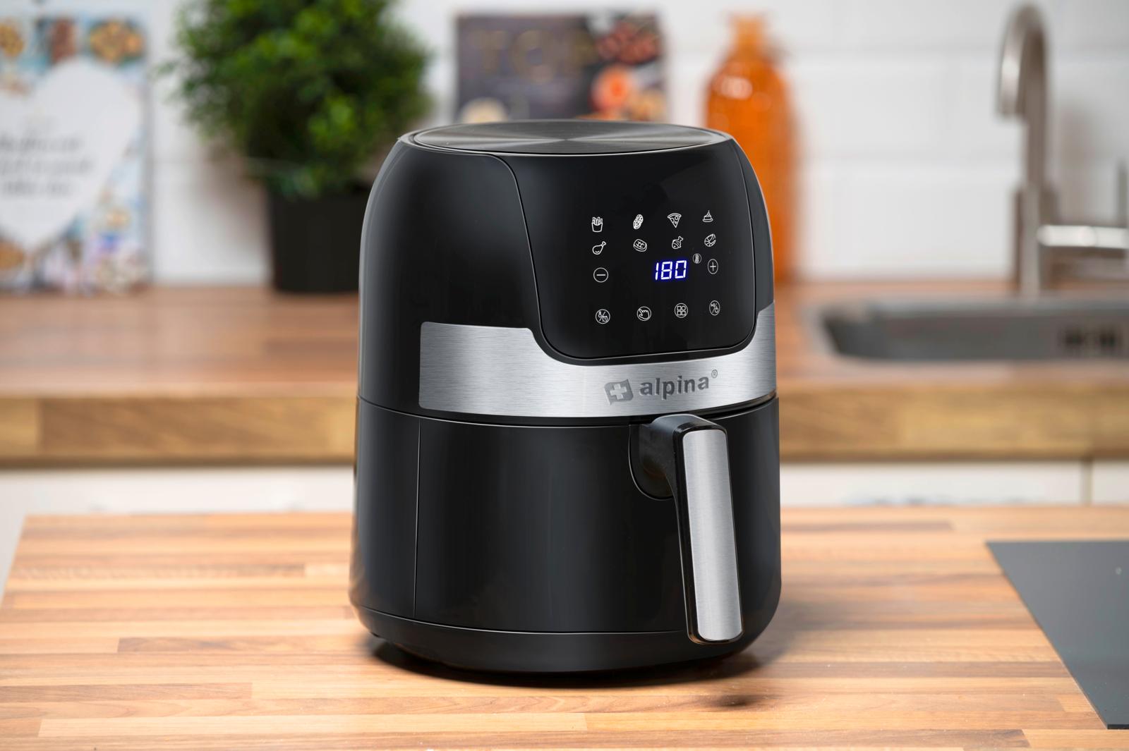 Alpina Airfryer Stor 3,5l - 1400w Med Display
