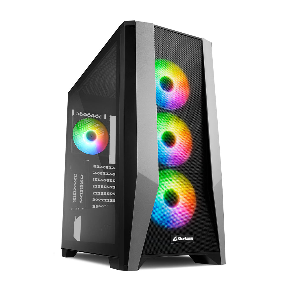 Sharkoon Tg7m Rgb Atx Kabinet - Geekd.dk