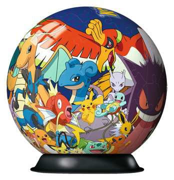 Ravensburger - Pokémon 3d Puzzle-ball 72p - (10311785) Puslespil - Geekd.dk