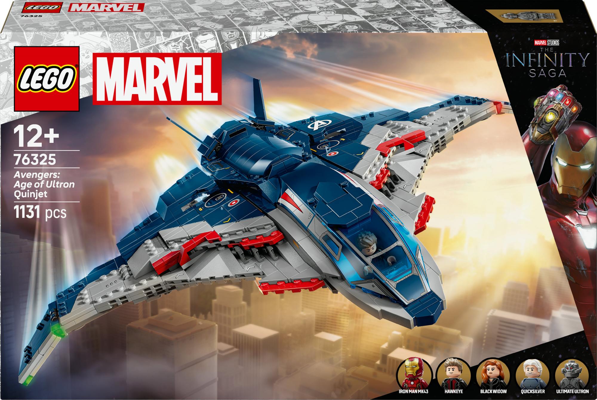 Lego Super Heroes  -  Avengers: Age Of Ultron Quinjet - Geekd.dk