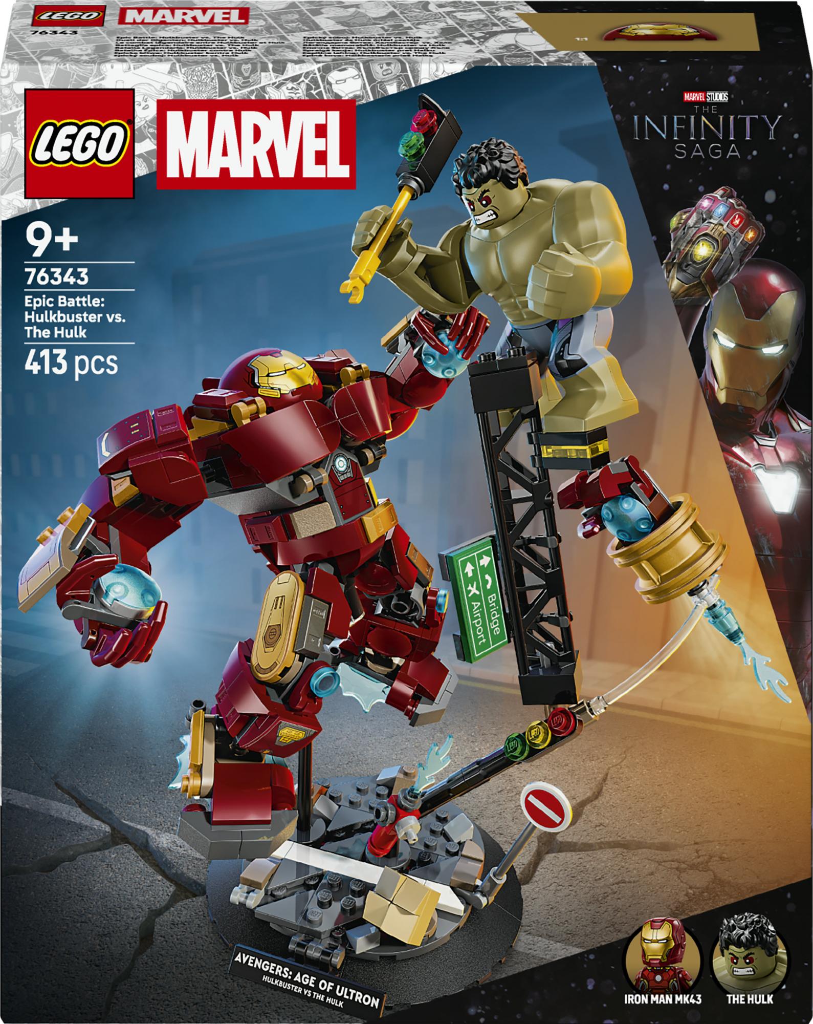 Lego Superhelte Episk Kamp Hulkbuster Mod Hulk - Geekd.dk