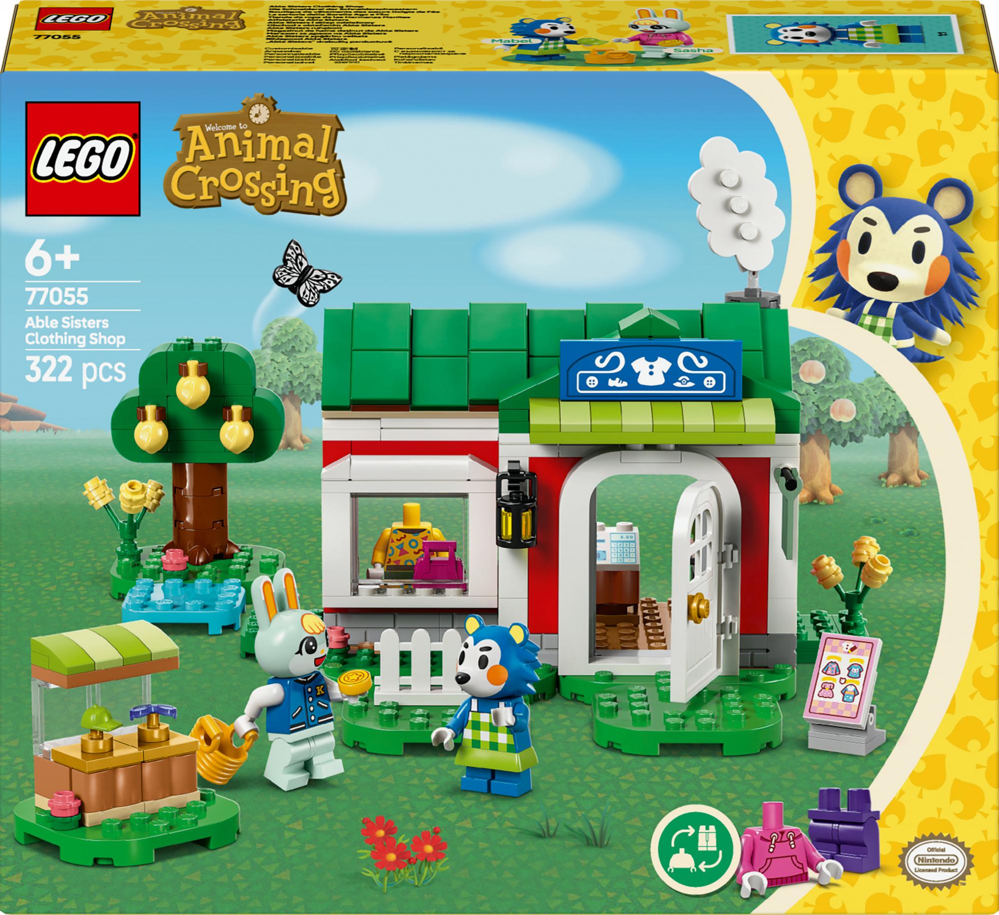 Lego 77055 Animal Crossing The Tailor Sisters' Tailor Shop - Geekd.dk