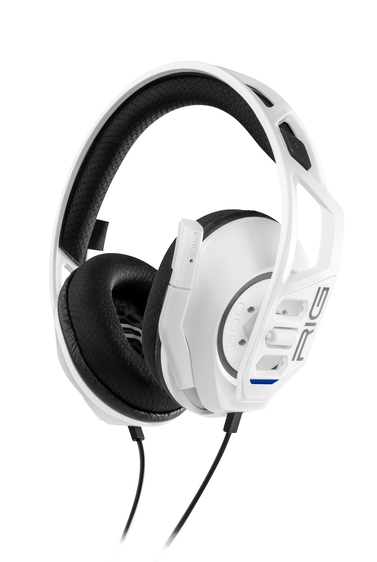Nacon Rig Headphones 300 Pro Hs Hvid (ps4) /ps5 Headset - Geekd.dk