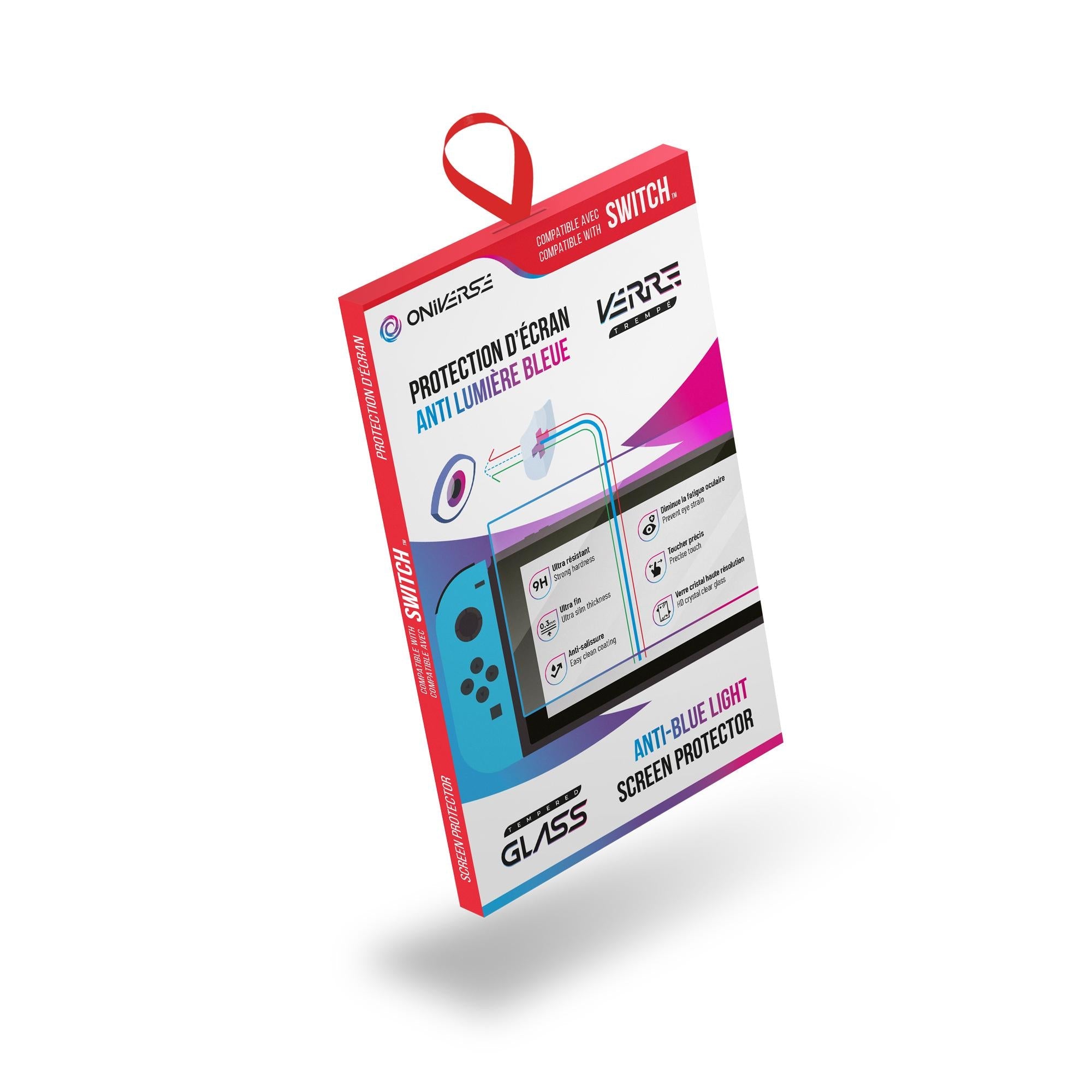 Oniverse - Anti-blue Light Protective Screen For Console (switch) Konsol Tilbehør - Geekd.dk