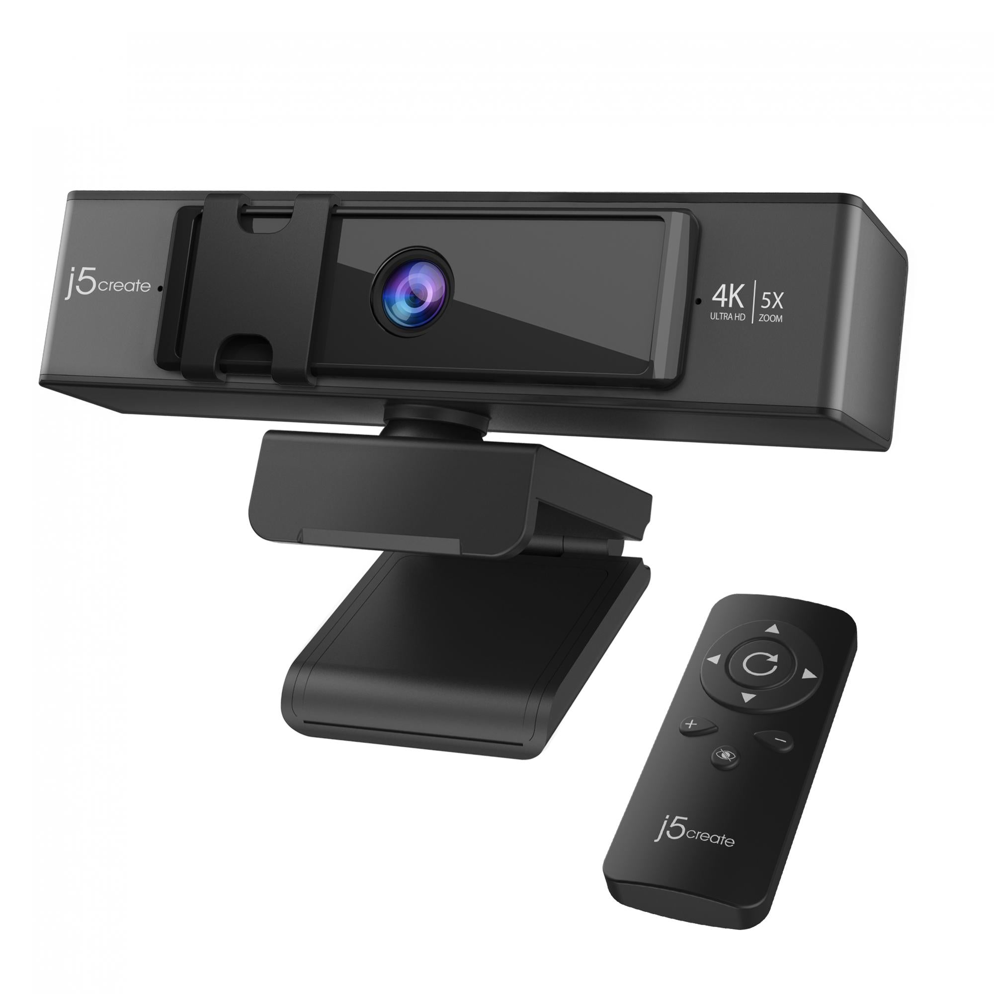 J5 Usb 4k Ultra Hd Webcam 5x Digital Zoom Rc - Geekd.dk