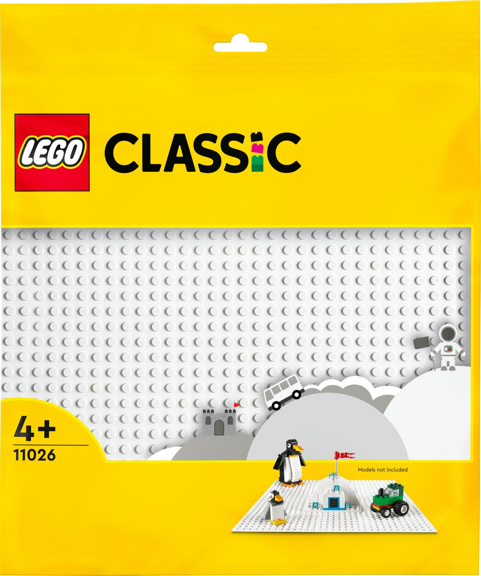 Lego Classic - Hvid Basisplade (11026) - Geekd.dk