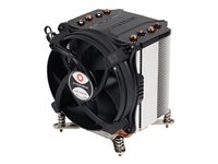 Inter-tech Q-6 Processor-køler 1-pack Sort Sølv 92 Mm Cpu Køler - Geekd.dk