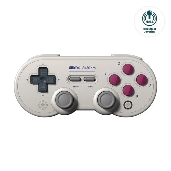 8bitdo Sn30 Pro Gamepad Hall Ed/g Classic Controller - Geekd.dk