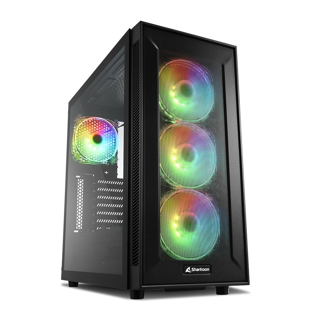 Sharkoon Tg6m Rgb Atx Kabinet - Geekd.dk