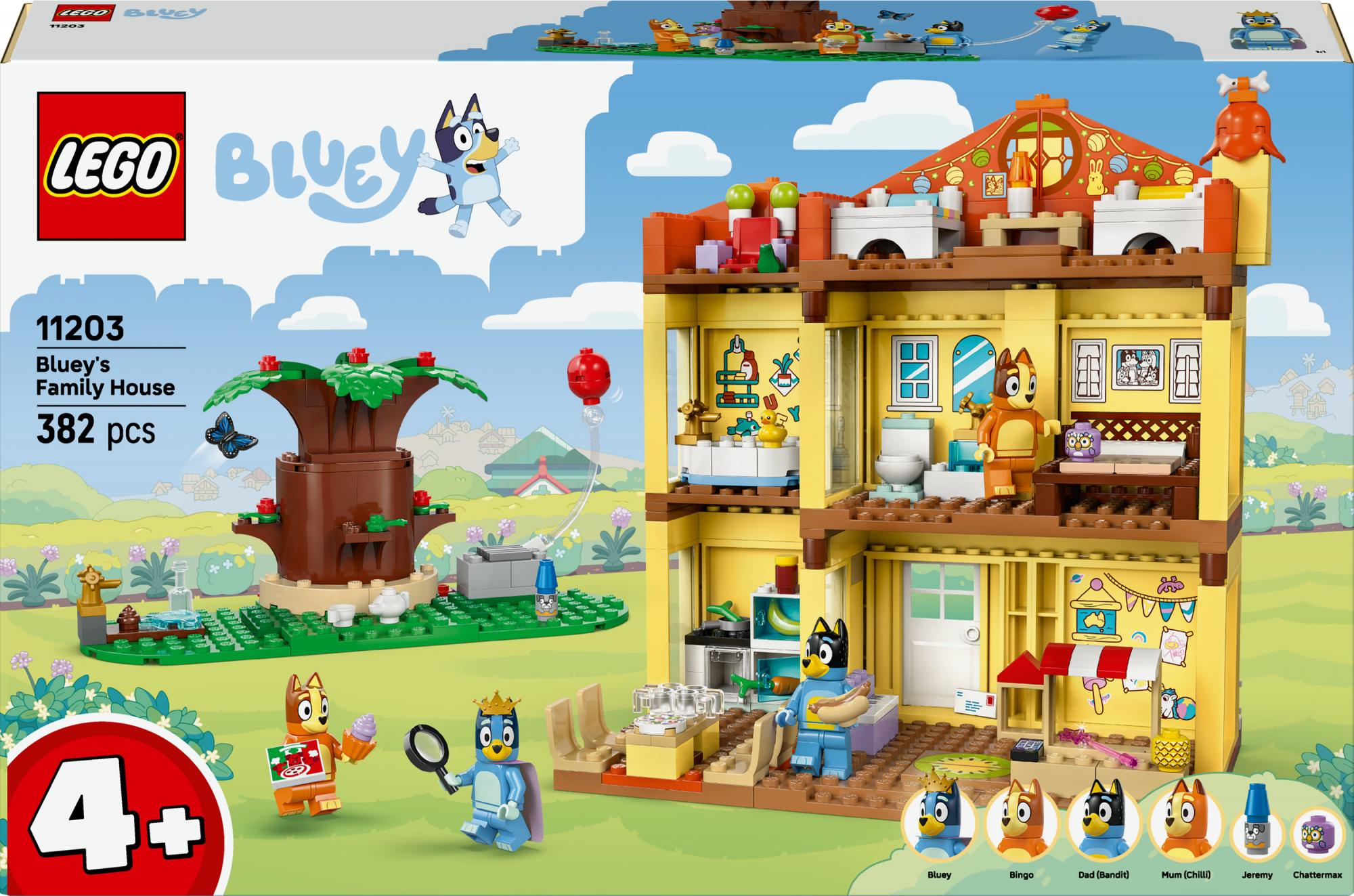 Lego Bluey  -  Blueys Familiehus - Geekd.dk