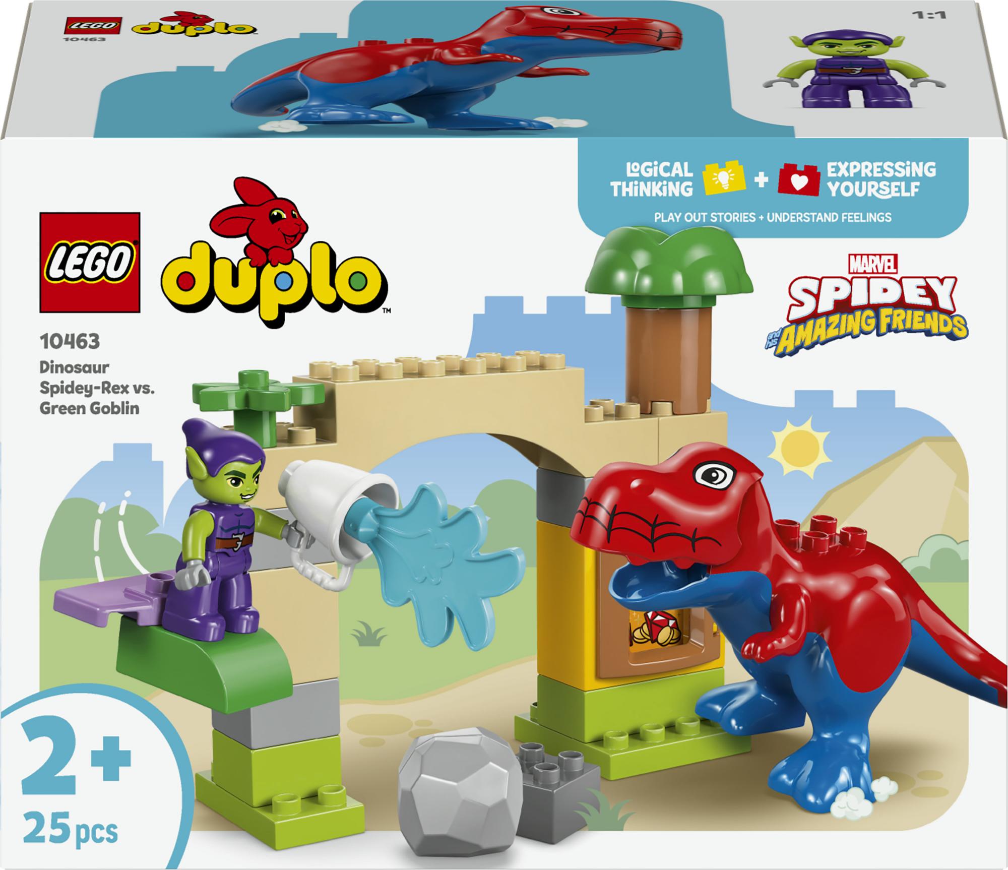 Lego Duplo Disney  -  Spidey-rex Dinosaur Mod Green Goblin - Geekd.dk