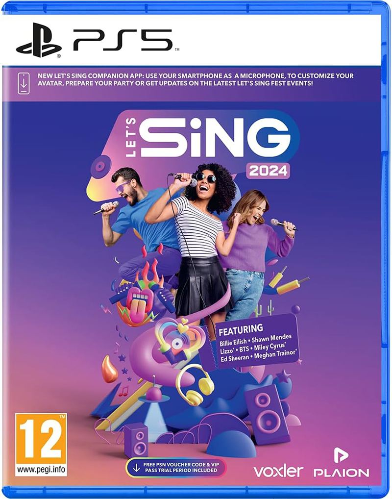 Let's Sing 2024 - Playstation 5 Ps5 Spil - Geekd.dk