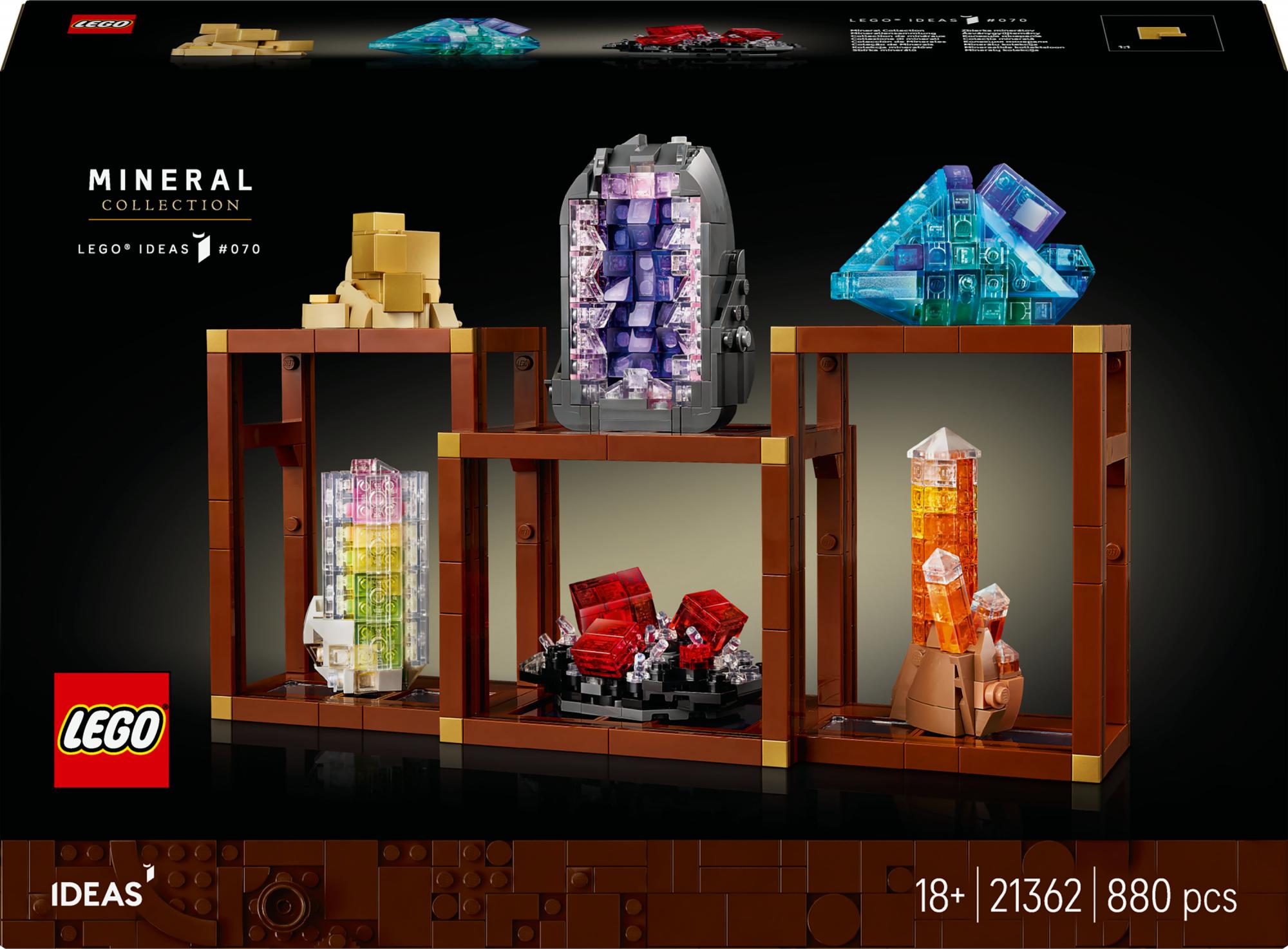 Lego - Lego Ideas - Mineral Collection (21362) - Geekd.dk