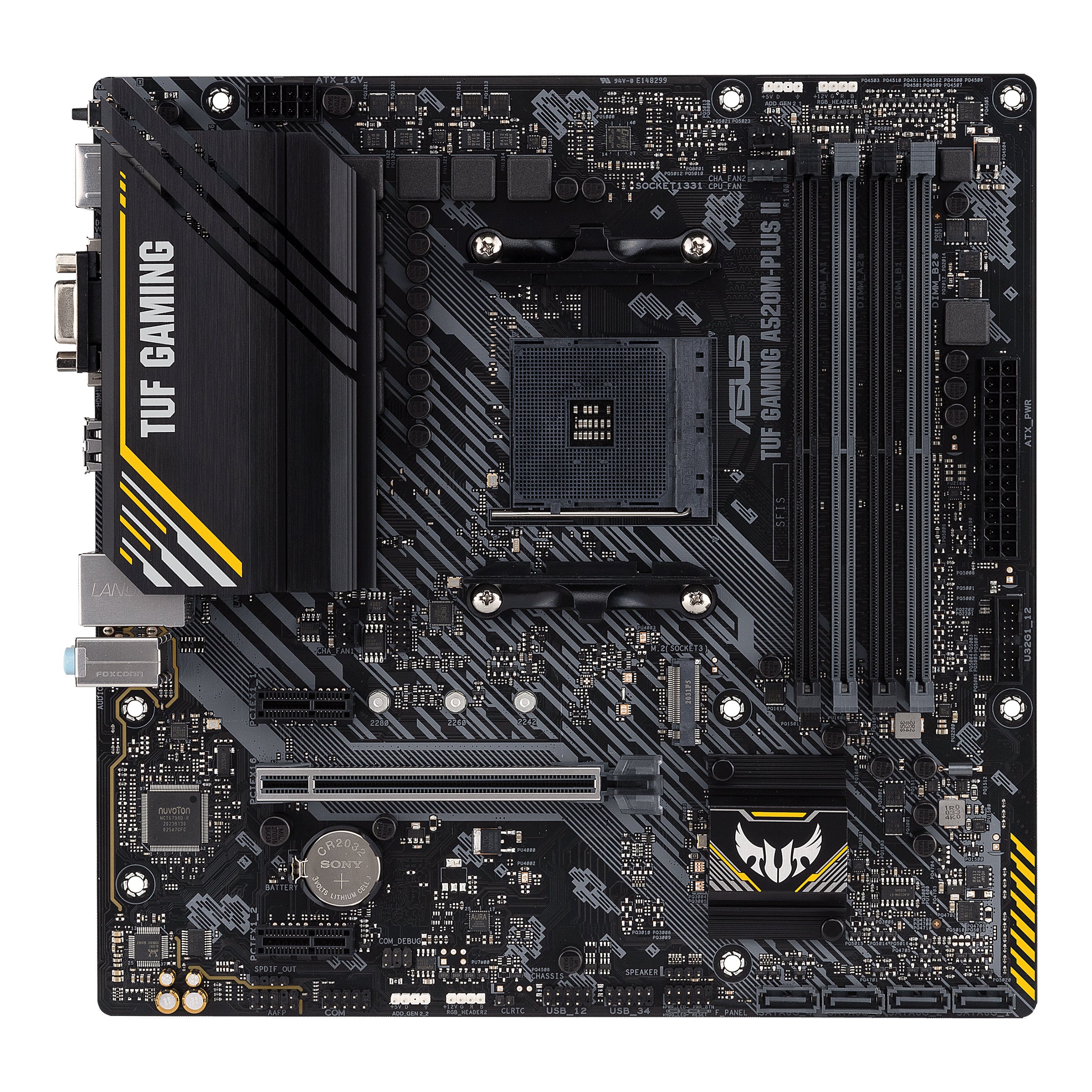 Asus Tuf Gaming A520m-plus Ii (matx, A520, Am4) Bundkort - Geekd.dk