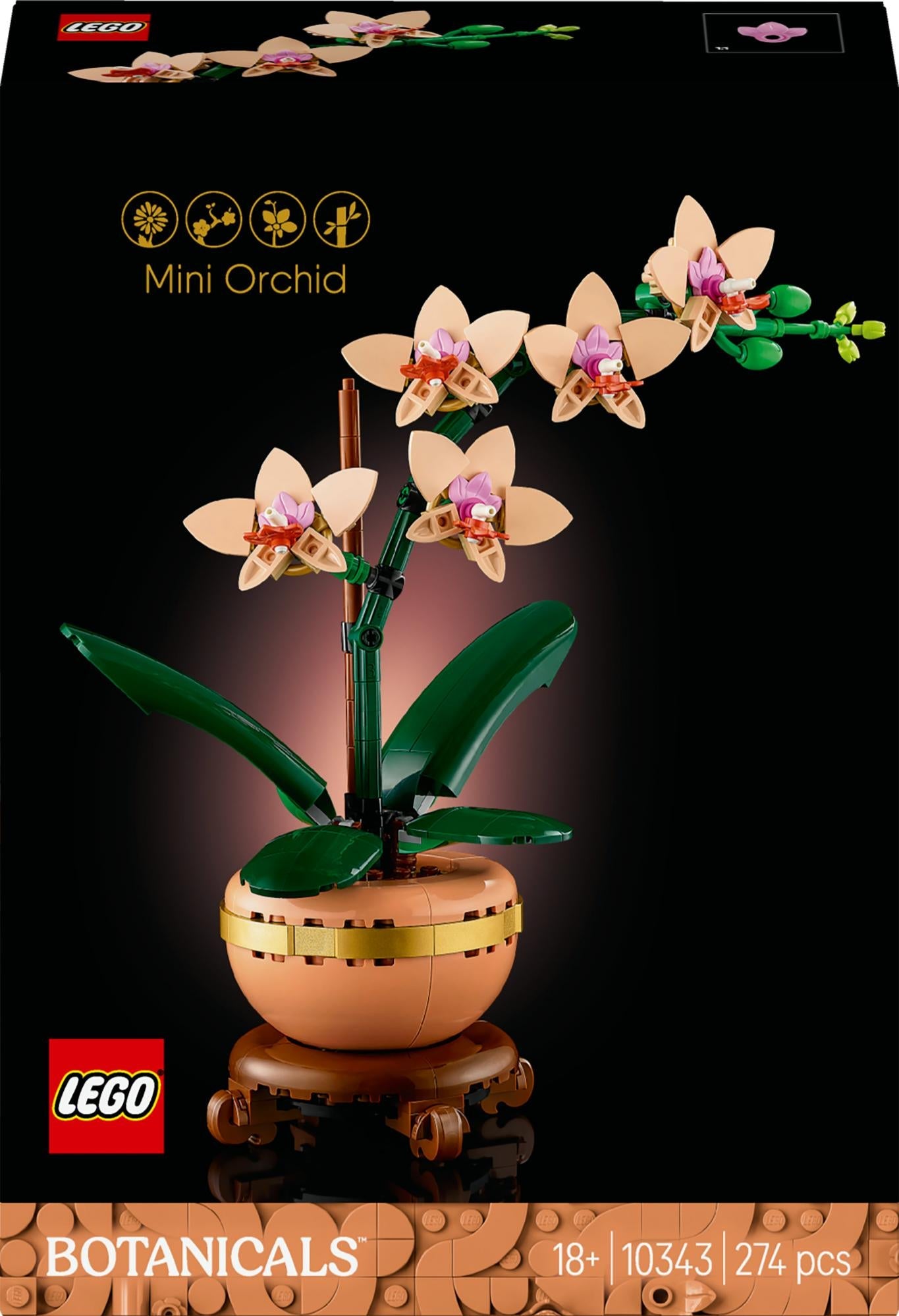 Lego 10343 Botanicals Mini Orchid - Geekd.dk