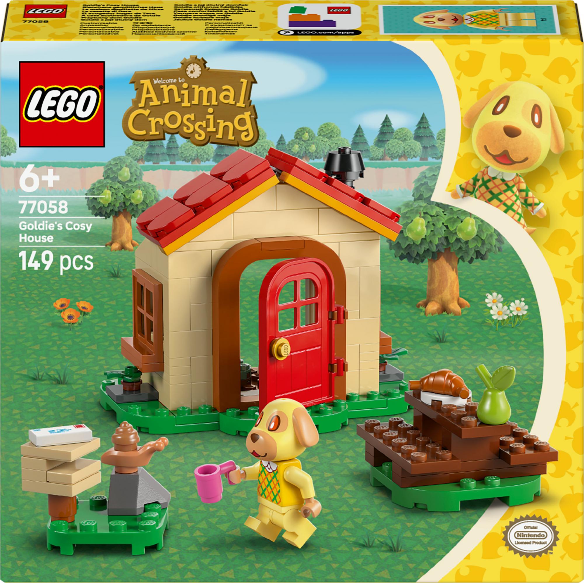 Lego - Animal Crossing - Goldie's Cosy House (77058) - Geekd.dk
