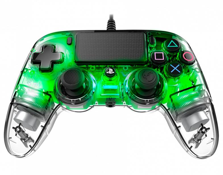 Nacon Compact Controller Led (grøn) Konsol - Geekd.dk
