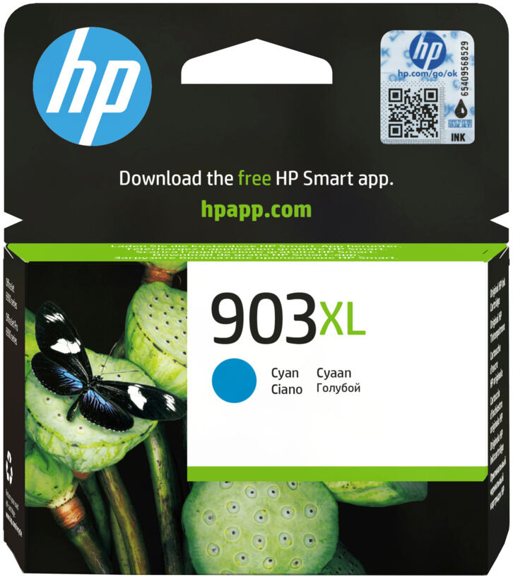 Hp 903xl Cyan 825 Sider