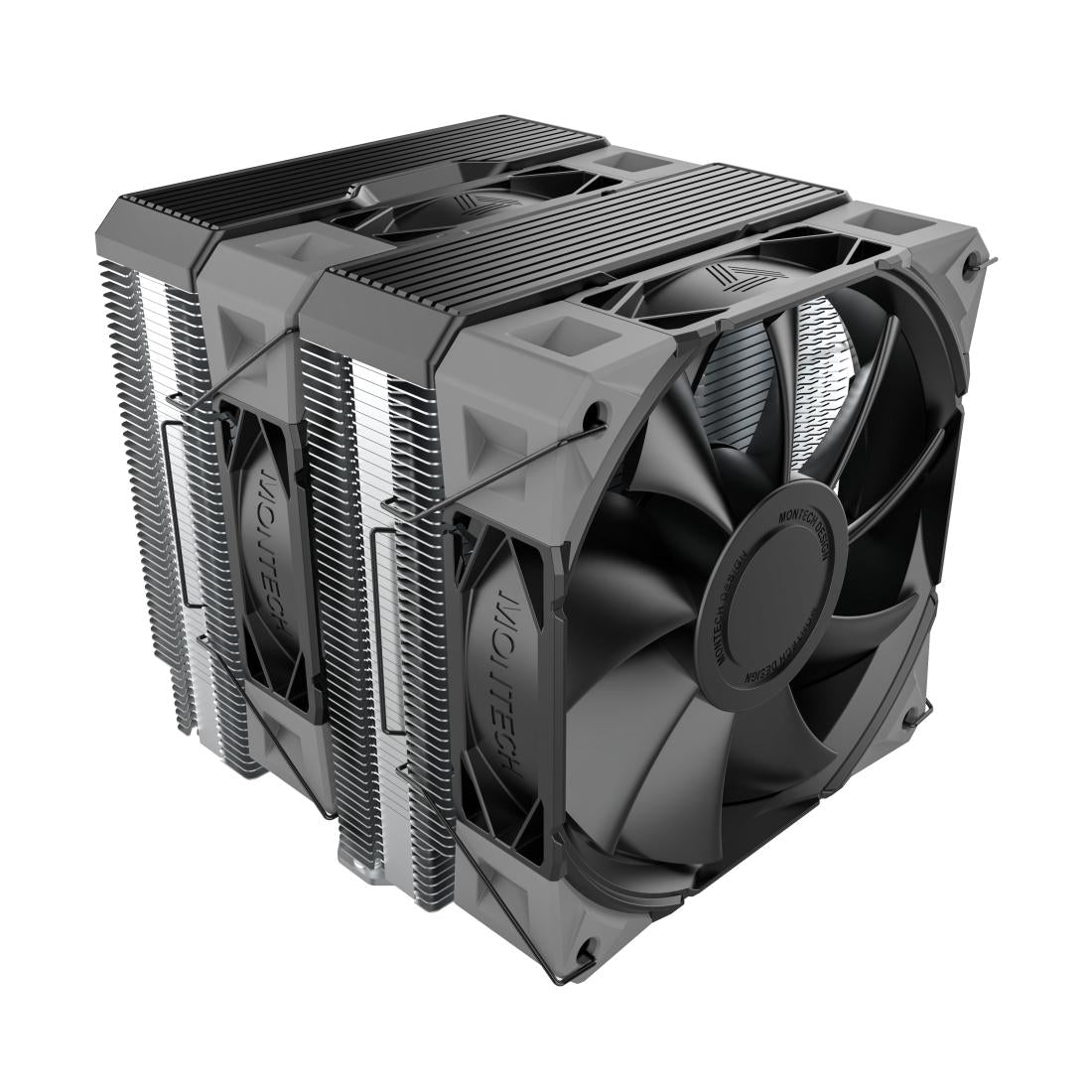 Montech Nx600, Dual Tower, 6 Hp Cpu Cooler, Black Cpu Køler - Geekd.dk