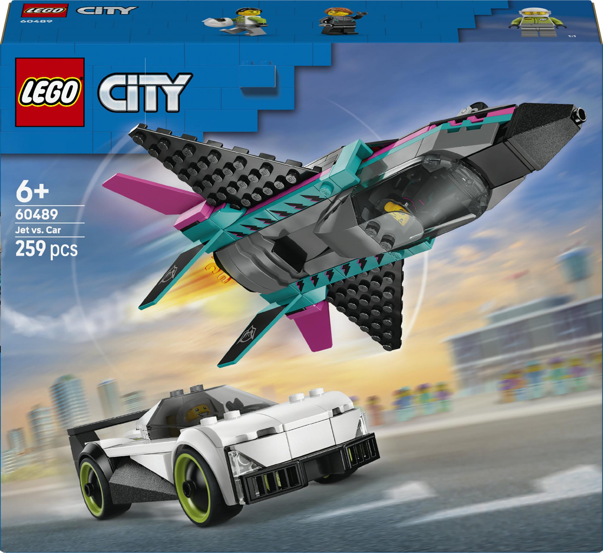 Lego City  -  Jet Mod Bil - Geekd.dk