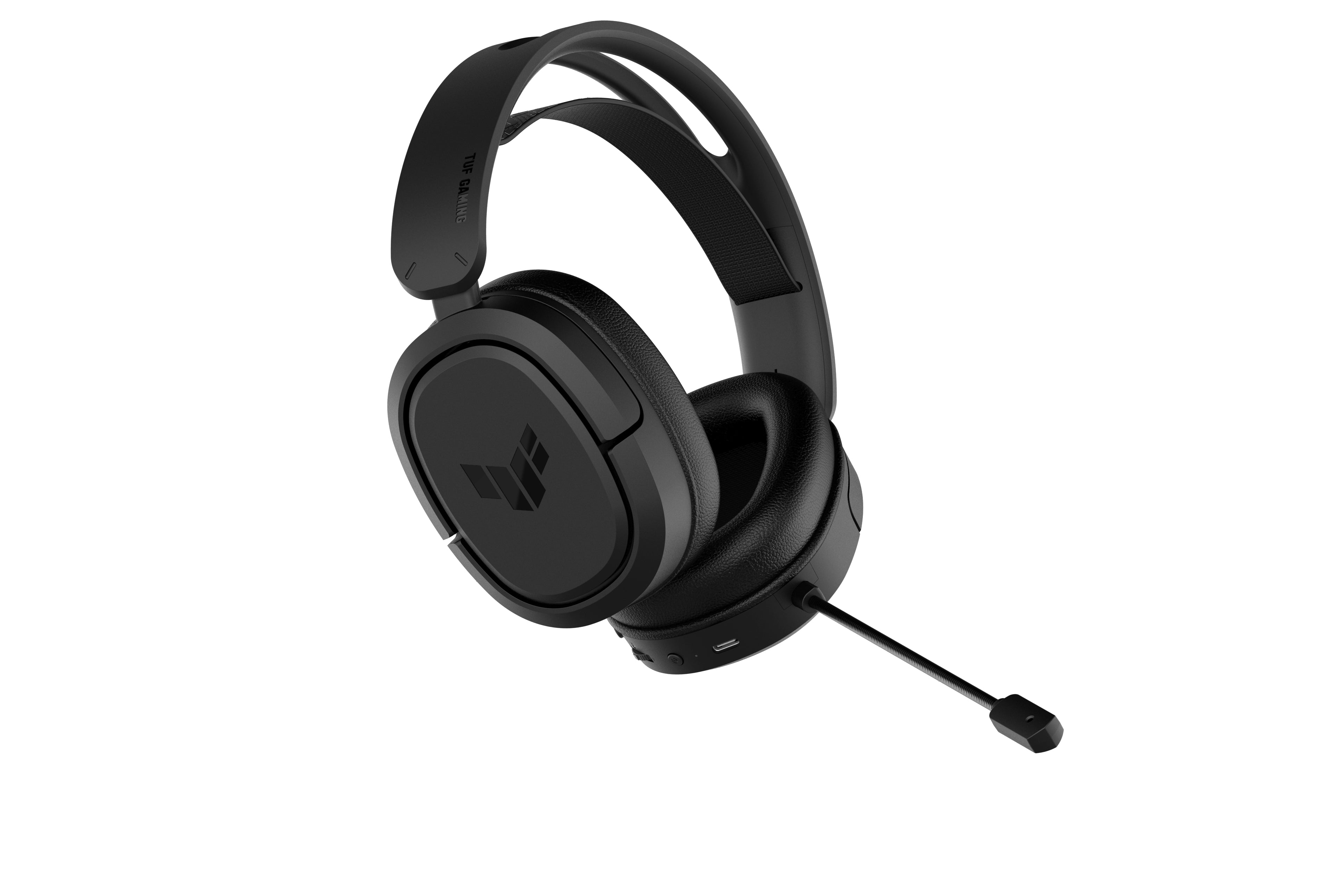 Asus Tuf H1 Wireless Gaming Headset For Pc, Mac, Ps4/ps5, Xbox, Nintendo, Mobilde Devices - Black - Geekd.dk