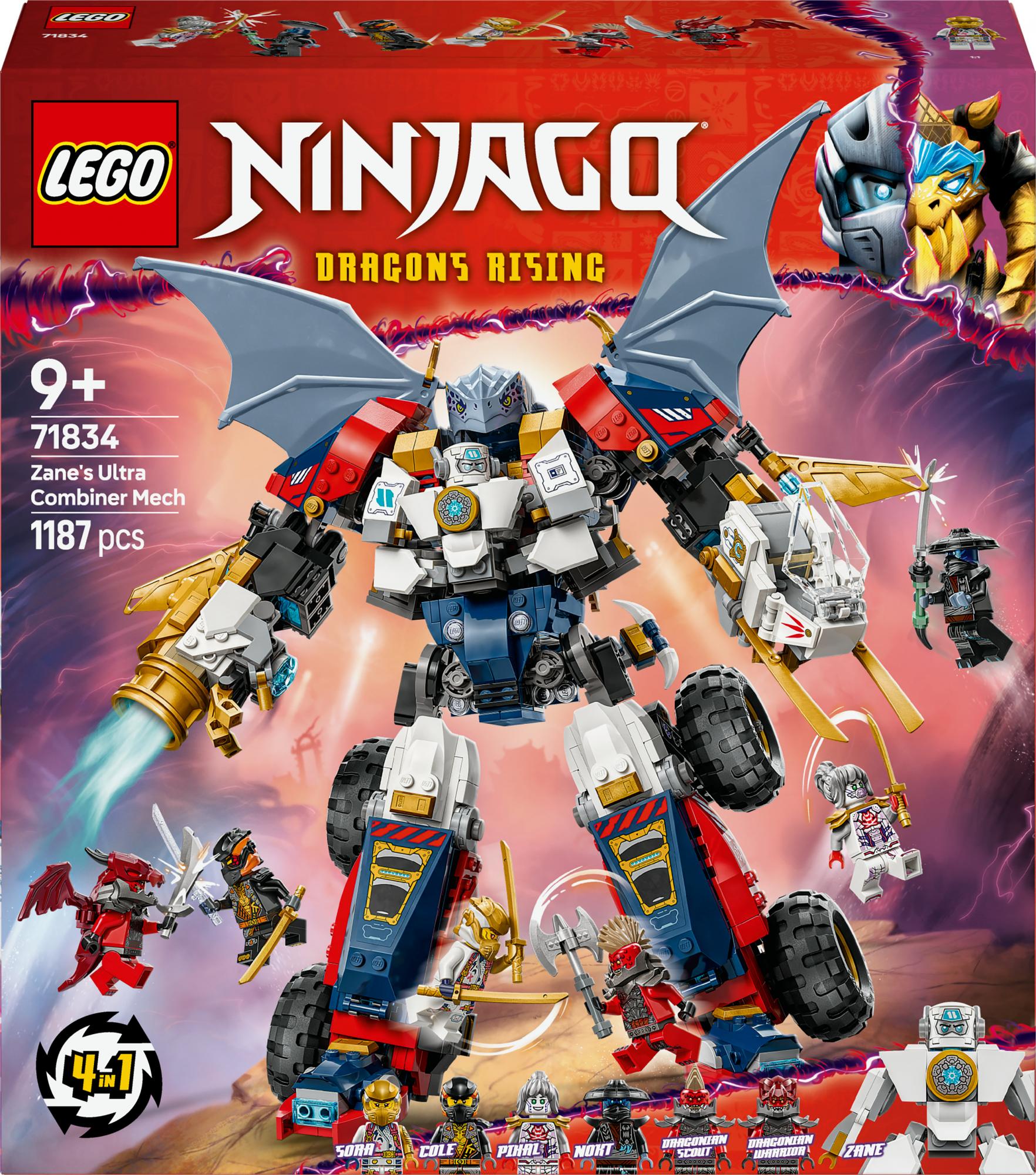 Lego 71834 Ninjago Zane's Ultra Combo Mech - Geekd.dk