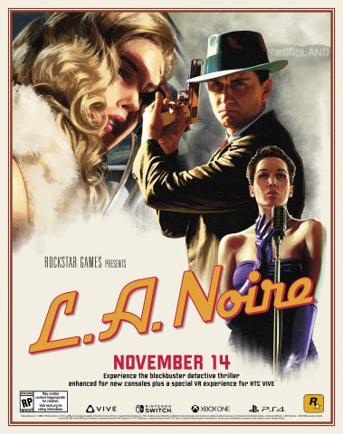 L.a. Noire (import) Spil - Geekd.dk