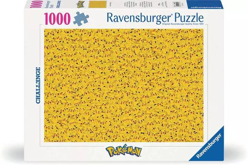 Ravensburger Pokémon Pikachu Challenge  -  Puslespil - Geekd.dk