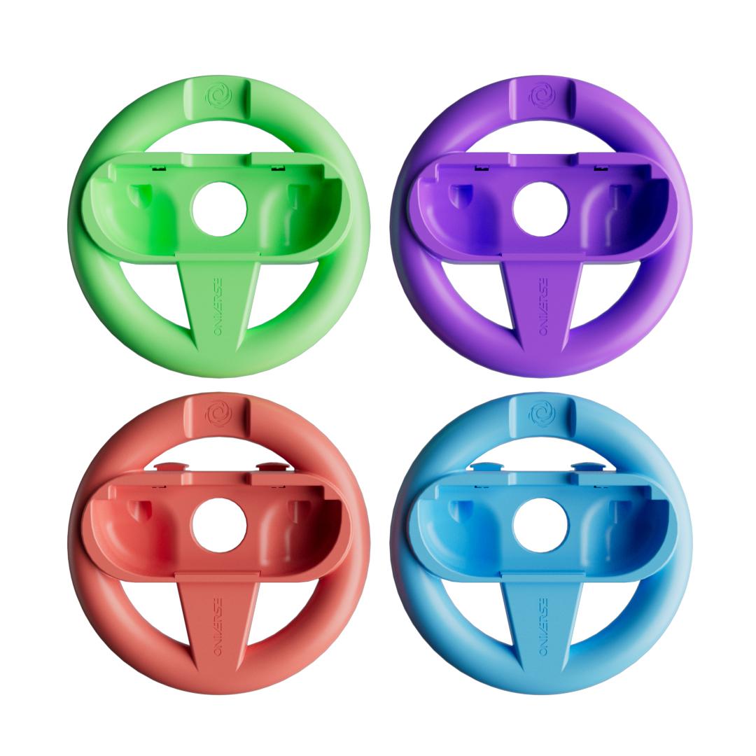 Oniverse Nsw2 Pack Of 4 Racing Wheel Controller Holders Konsol Tilbehør - Geekd.dk