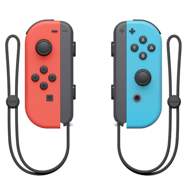 Joy-con Par - Neon Rød/neon Blå Konsol - Geekd.dk
