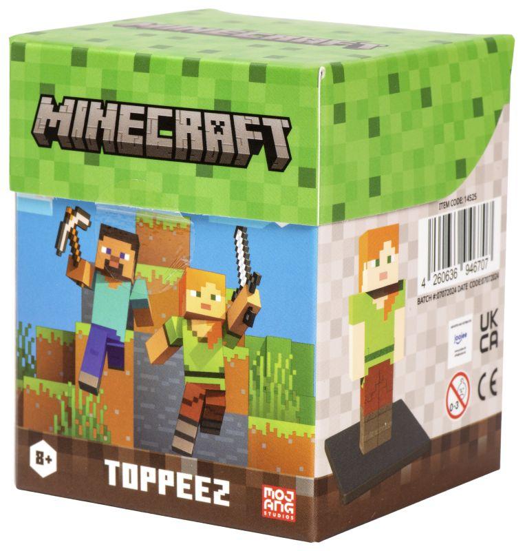 Minecraft 3d Pen Topper  -  Toppeez (blind Pack) Merchandise - Geekd.dk