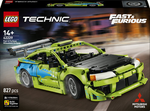 Lego Technic Fast And Furious Mitsubishi Eclipse-bil - Geekd.dk