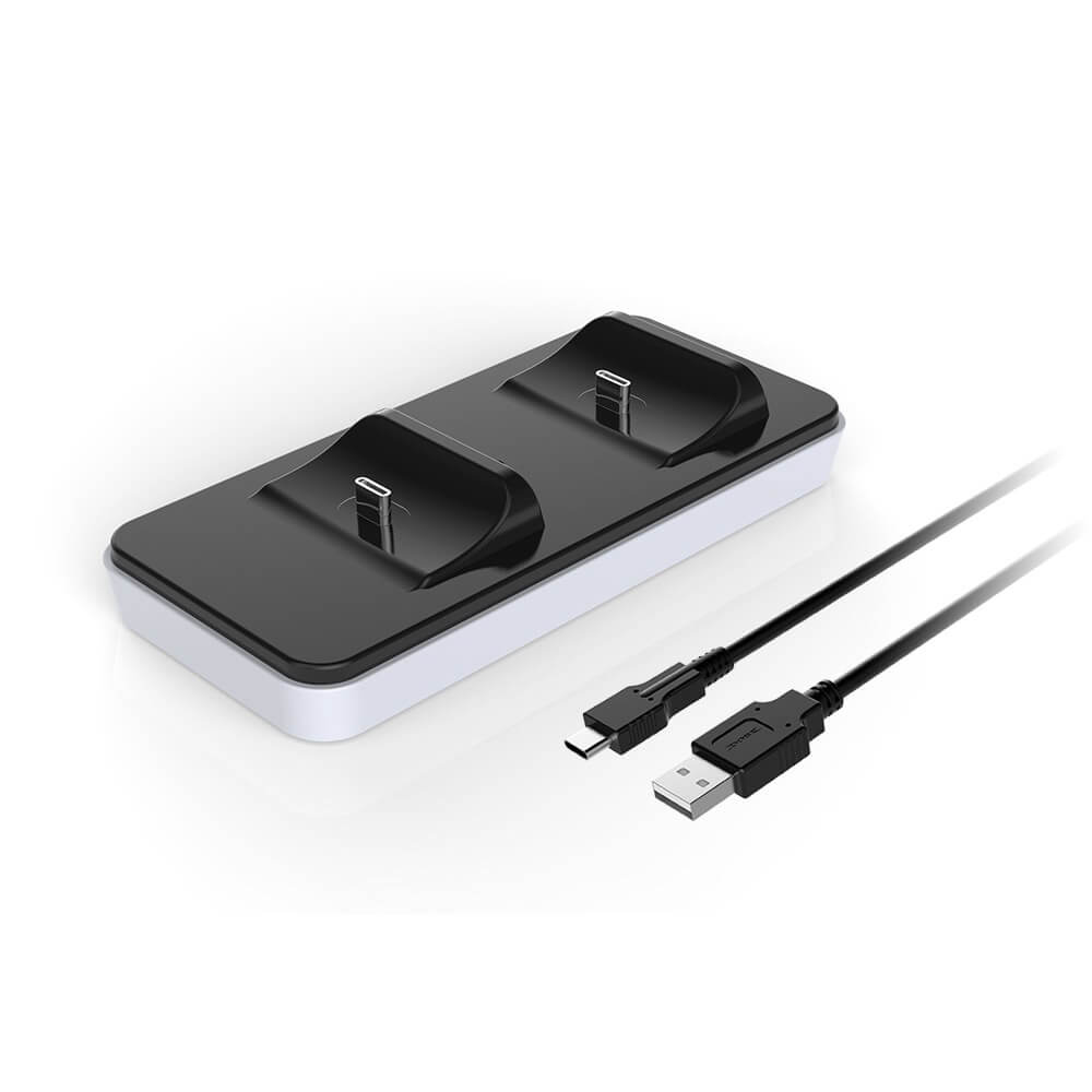 Ps5 Dualsense Controller Opladningsstation Video Games And Consoles - Playstation 5 - Accessories - Chargers - Geekd.dk