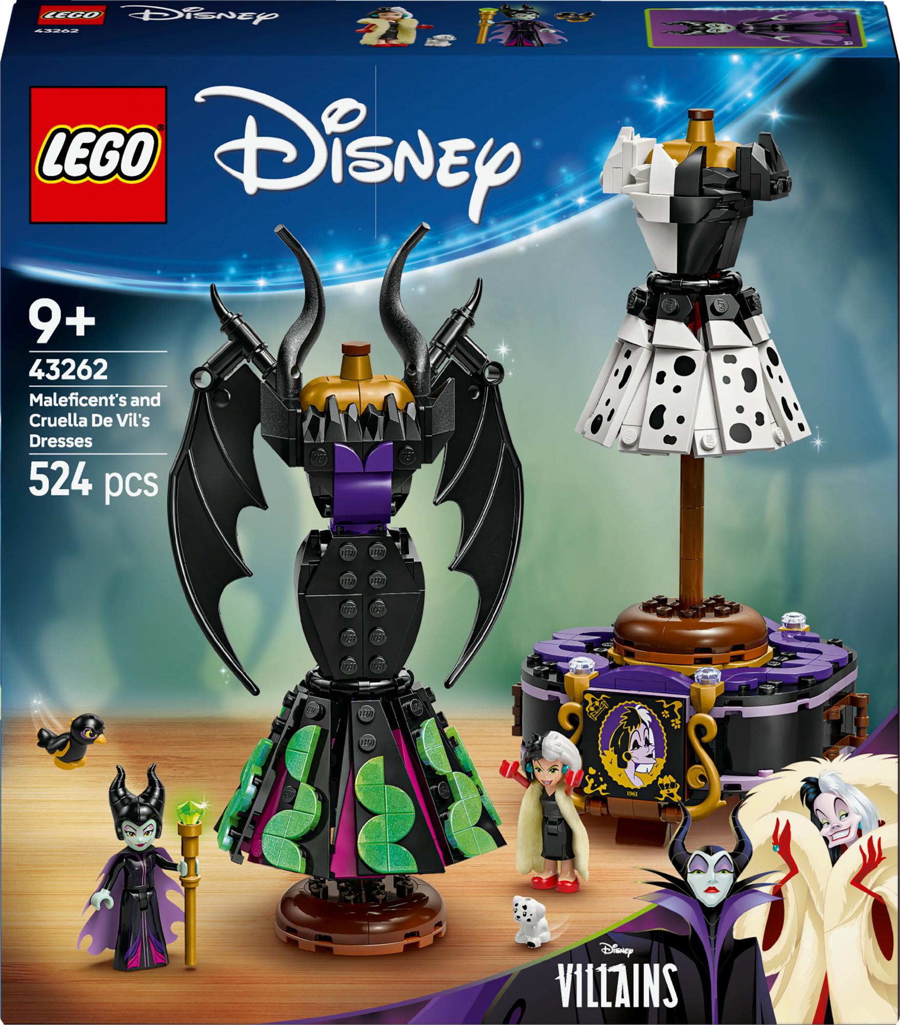 Lego 43262 Disney Classic The Clothes Of Maleficent & Cruella De Vil - Geekd.dk