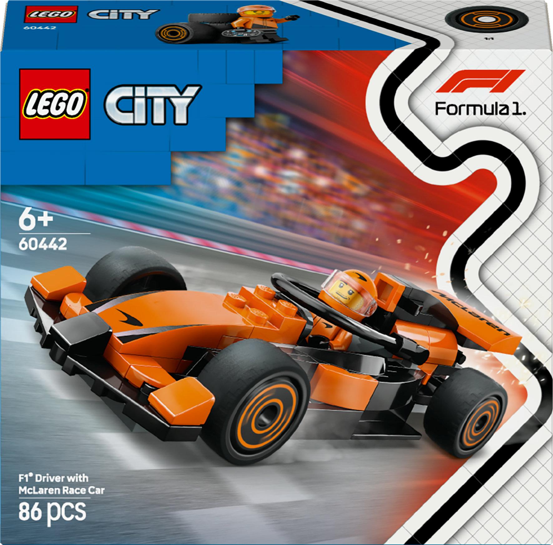 Lego 60442 City F1 Racer With Mclaren Racing Car - Geekd.dk