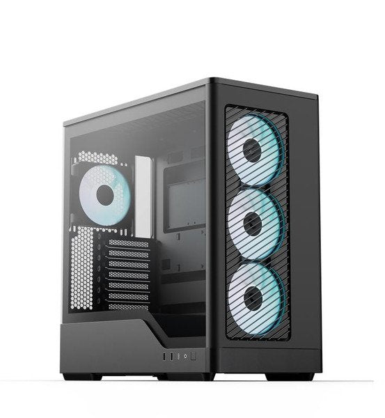 Aerocool D520a, Mid-tower Case,â black Kabinet - Geekd.dk