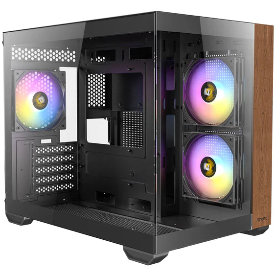 Antec Cx600m Wood Argb_b Kabinet - Geekd.dk