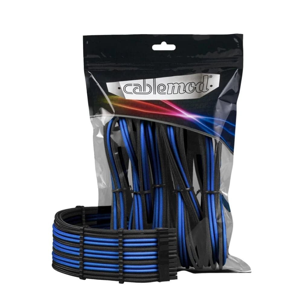 Cablemod Pro Modmesh Cable Extension Kit - Sort/blå Kabelforlænger - Geekd.dk